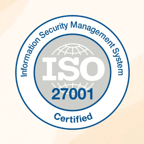 ISO 27001: Certified Information Security Management Systems (ISMS) for systematic data protection.