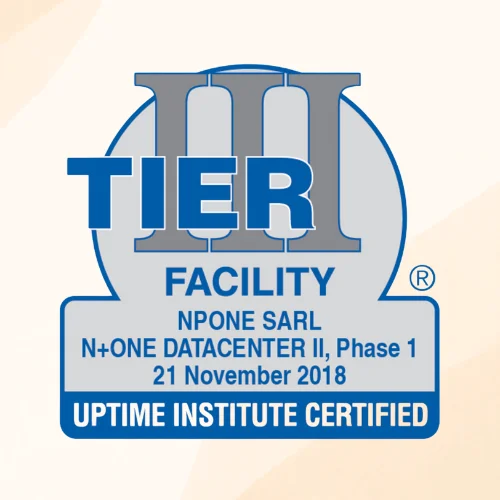 Tier III Facility: Reliable and redundant infrastructure to guarantee uptime and operational resilience.